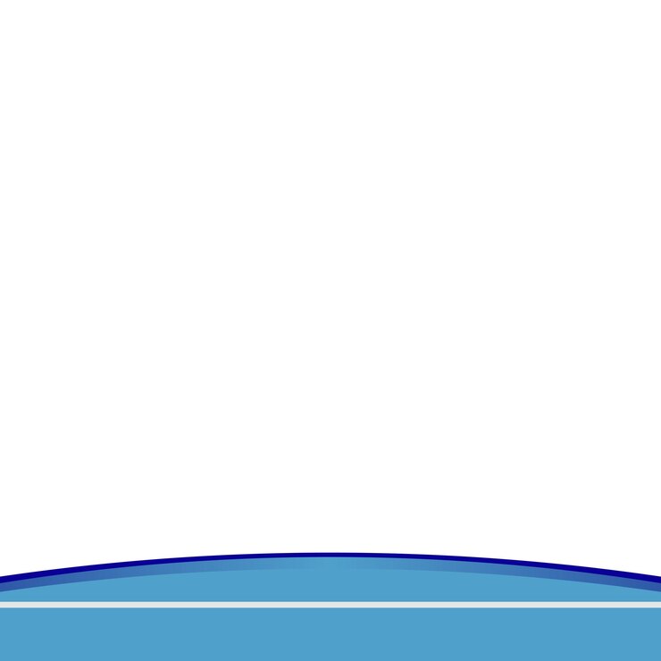 Vector business footer
