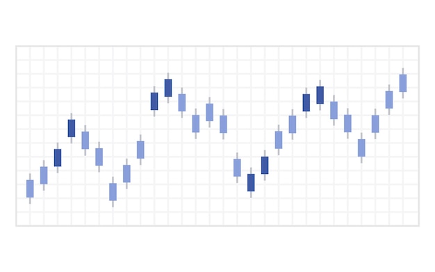 Grafico aziendale elemento infografico dal design piatto vettoriale grafico a barre o diagramma per la visualizzazione dei dati icona delle statistiche per l'analisi dei dati di presentazione finanziaria o strumenti statistici