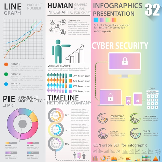 business graphics data element templates sets