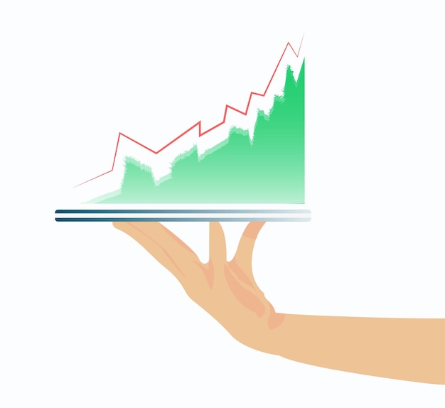 Grafici aziendali e dinamiche che finanziano i grafici