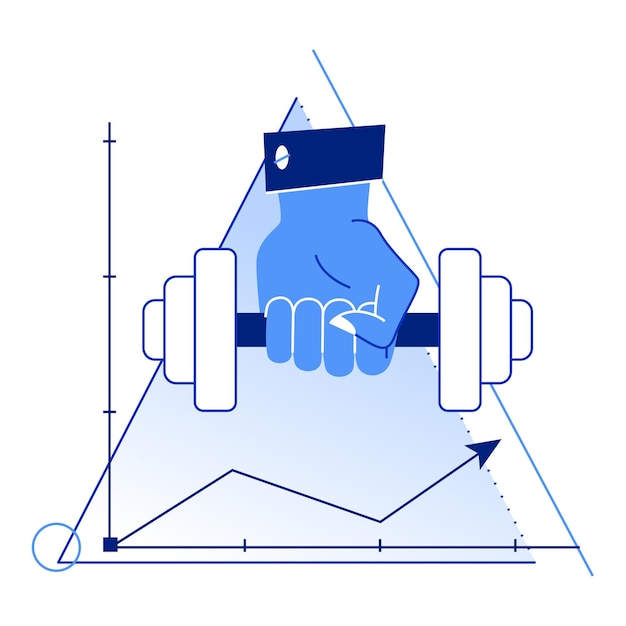 Business growth chart