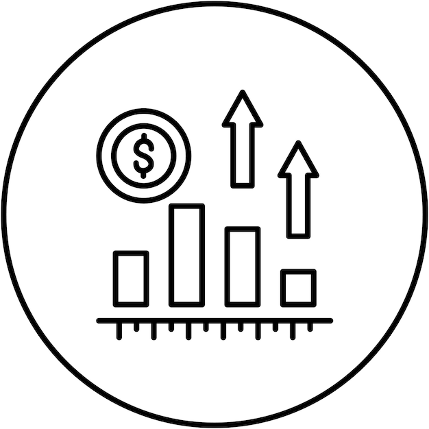 Business Growth icon vector image Can be used for Business Training