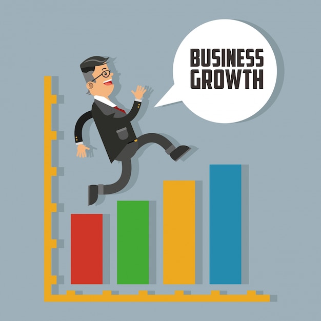 Vector business growth