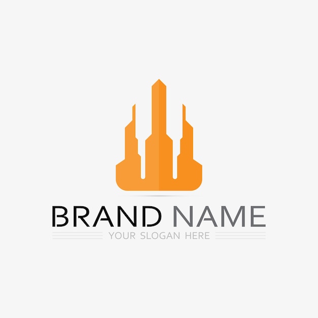 Vector business icon and logo design vector graphic
