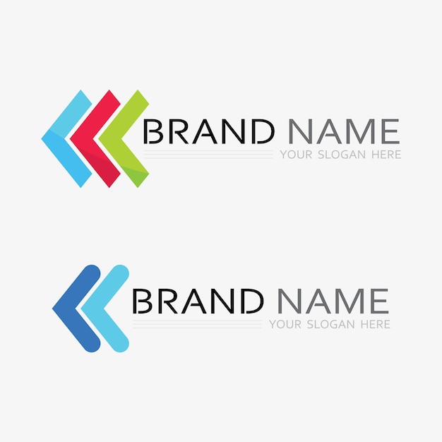 Business icon and logo design vector graphic