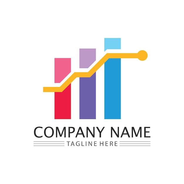 Business icon and logo design vector graphic