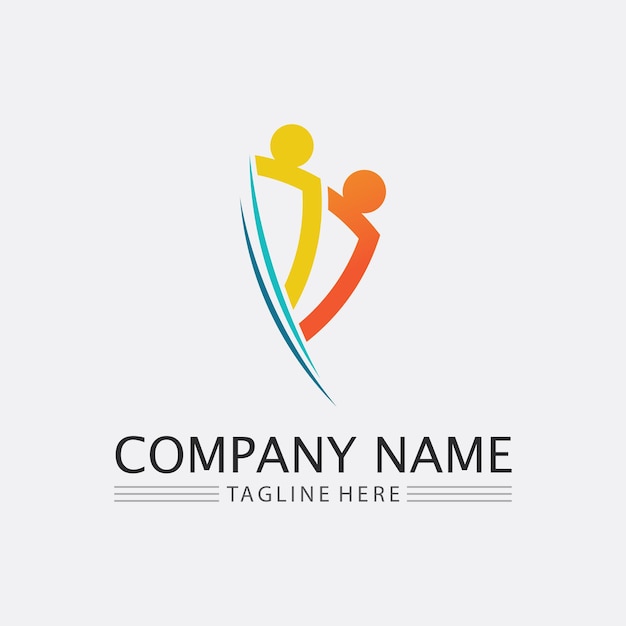 Business icon and logo design vector graphic