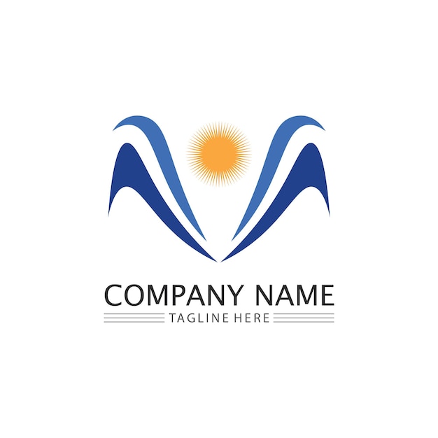 Business icon and logo design vector