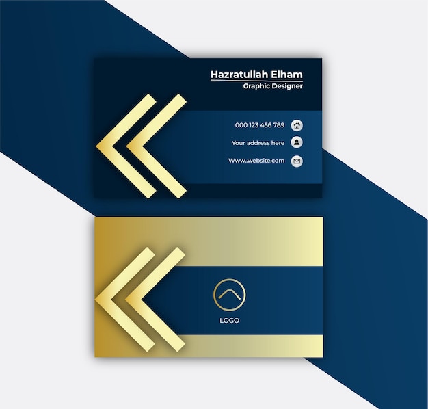 Business Id card design template