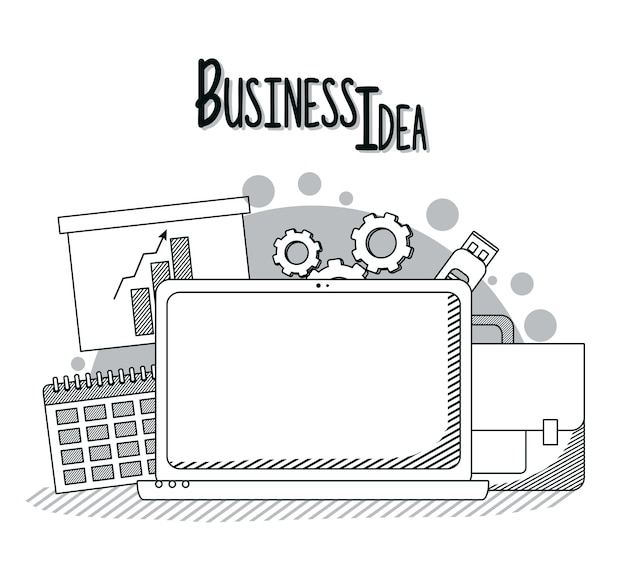 Concetto di idea di business