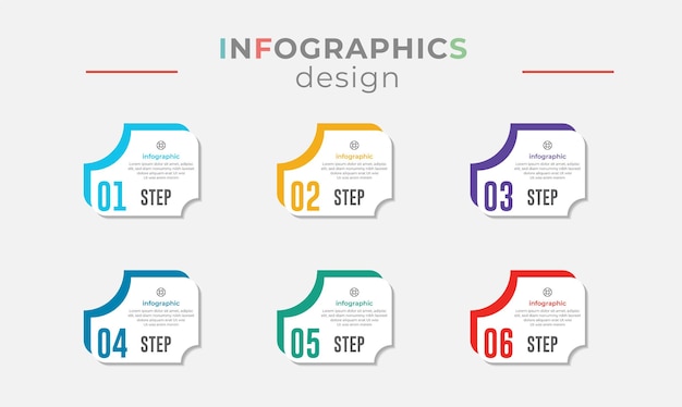 Business infographic design template with 4 options or steps Vector illustration.