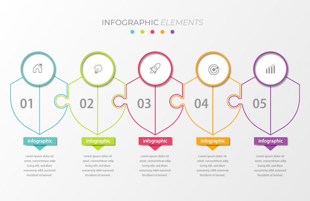 비즈니스 Infographic 디자인