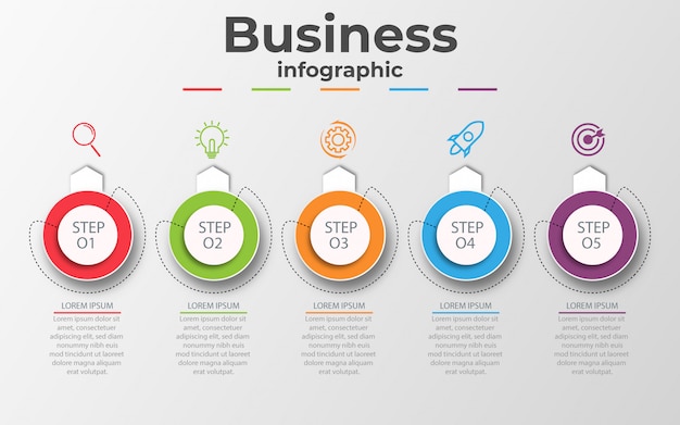 Business infographic  design