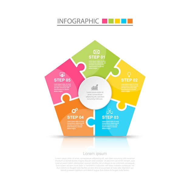 비즈니스 Infographic 디자인