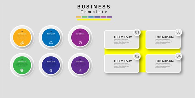 Business infographic design