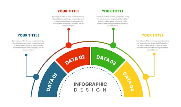 ビジネスinfographic要素