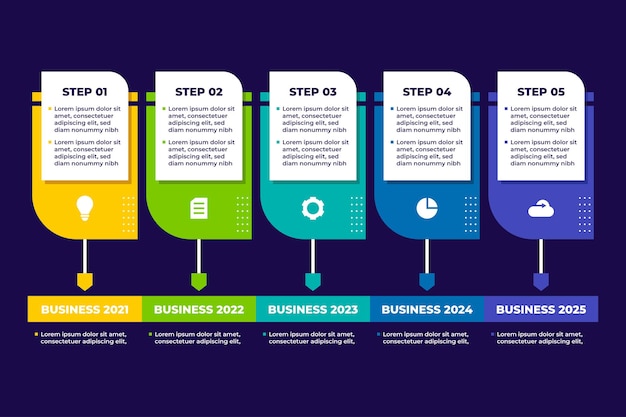 Business Infographic Presentation Template