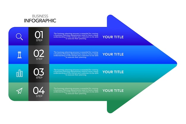벡터 비즈니스 infographic, 프로세스 옵션 단계, 다채로운 벡터 infographic template.stock 벡터 병