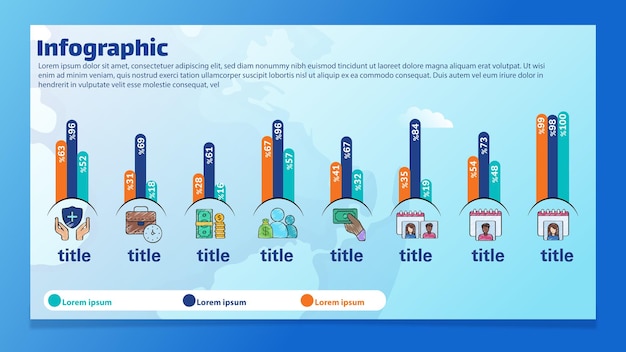 Business Infographic-sjabloon