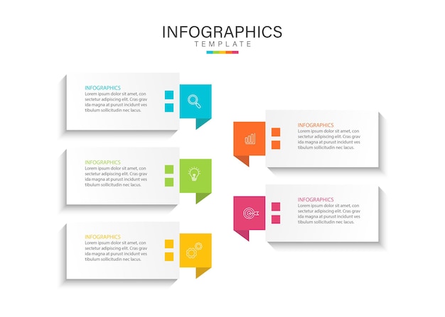 Business infographic template 5 Step timeline journey Process diagram 5 options