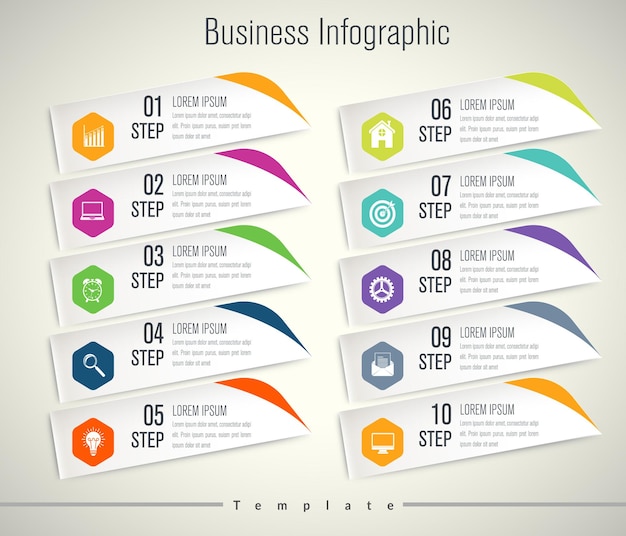 business infographic template design. Realistic circle diagram infographic. modern Business data.