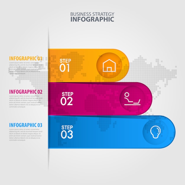 비즈니스 Infographic 템플릿