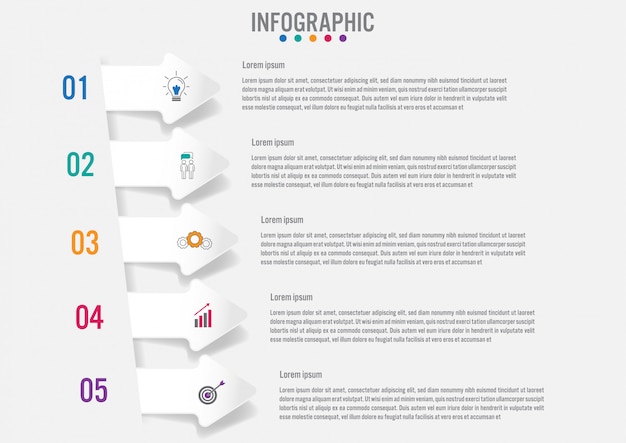 비즈니스 Infographic 템플릿