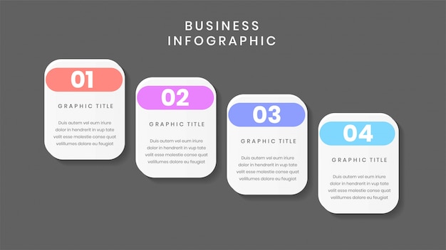 Modello di business infografica