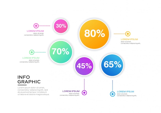 Infografica di affari