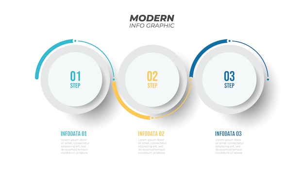 Business infographics template