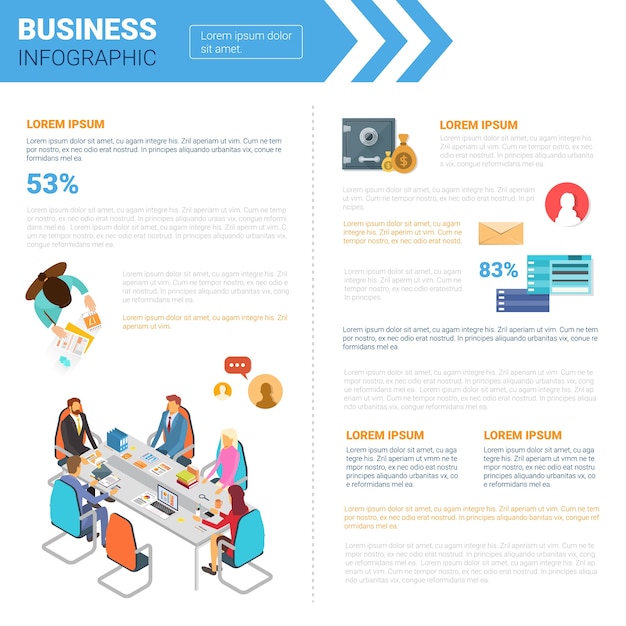 Vector business infographics