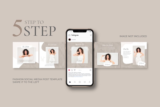 Vector business instagram post templates