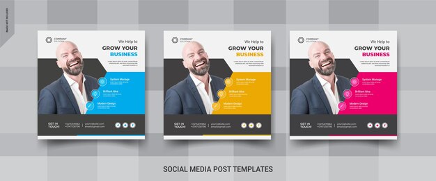 business instagram social media post