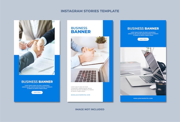 Business instagram stories collection