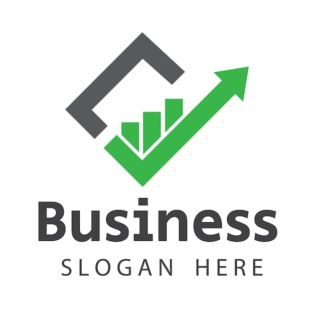 Business Invest Logo Design Template