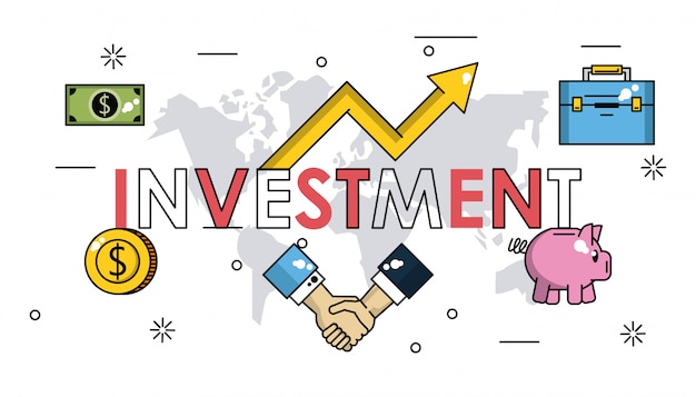 Vector business investment banner