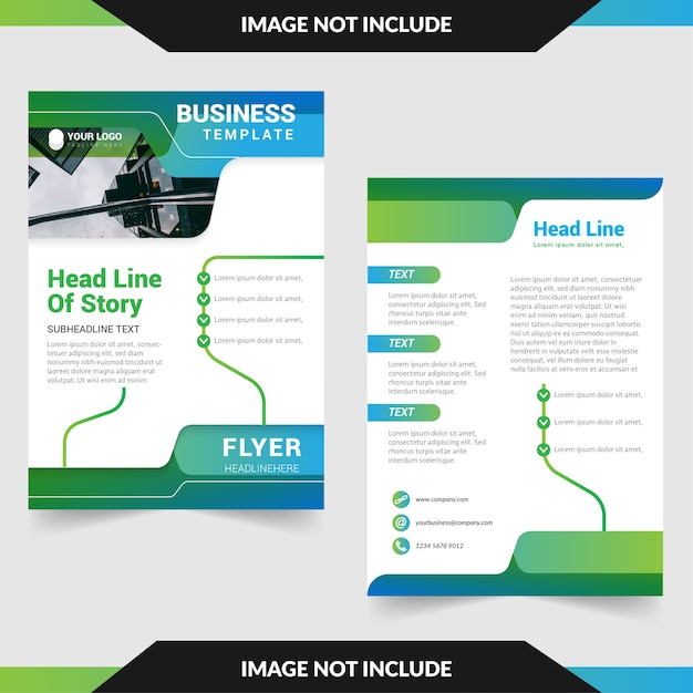 Business leaflet