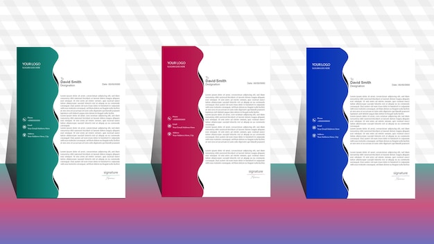 Бизнес-дизайн бумажного листа Современный дизайн бумагового листа Корпоративный бумажный лист Профессиональный бумажной лист