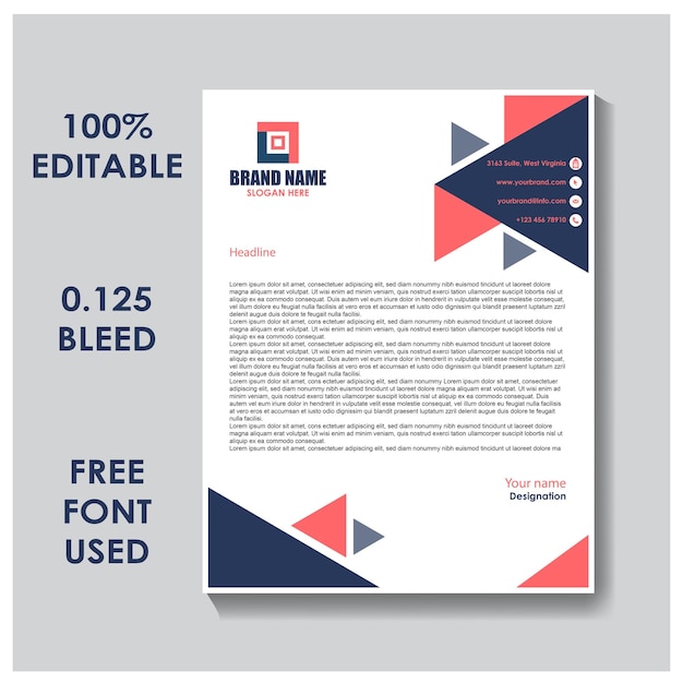 Business Letterhead Design