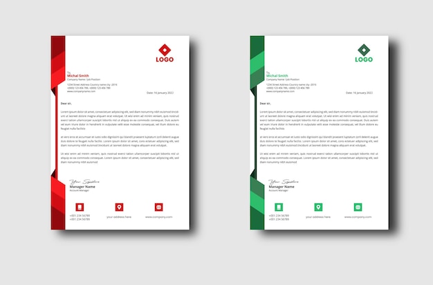 Business Letterhead Design