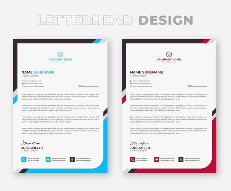 Business Letterhead Template