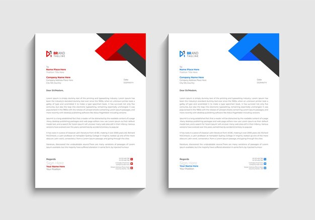 business letterhead
