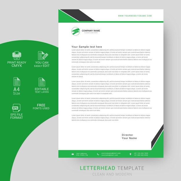 Business letterhead 