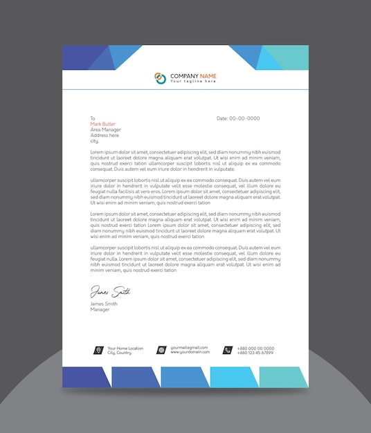 Business letterhead