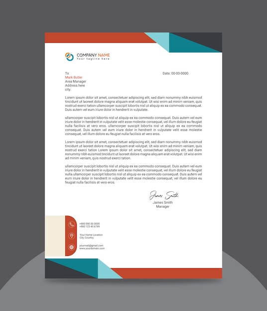 Business letterhead