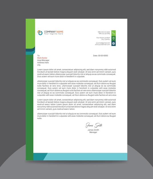 Business letterhead