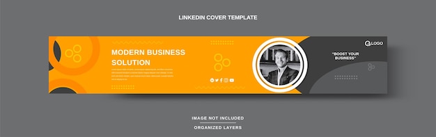ビジネス LinkedIn バナーとカバー写真