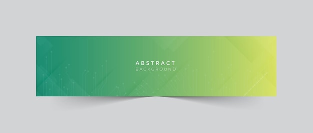 Business linkedin media cover template abstract background 07