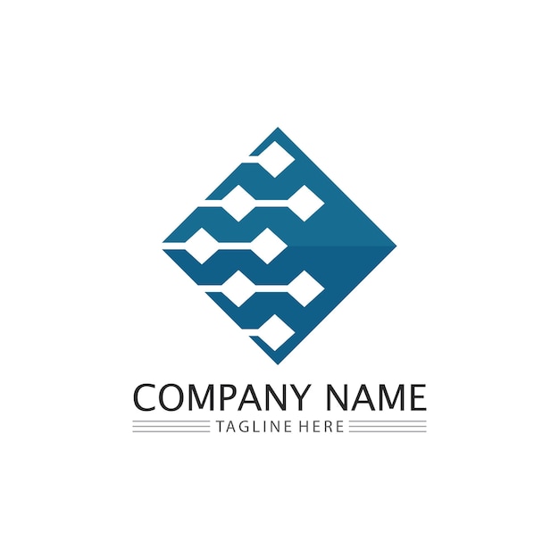 Business logo design concept image vector graphic illustration