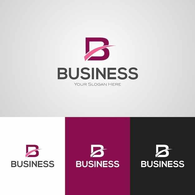 Вектор Шаблон дизайна бизнес-логотипа